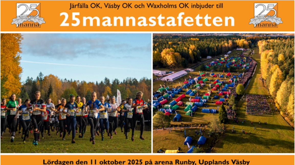 image: 25manna lördagen den 11 /10. Visst vill du vara med?